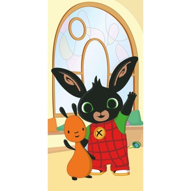 JERRY FABRICS Pamučan dječji ručnik, 70x140 cm Bing "Hoppity"